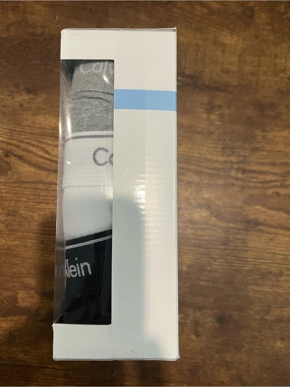 Calvin Klein Classic Fit 3-Pack Cotton Boxer Briefs - White/Grey/Black